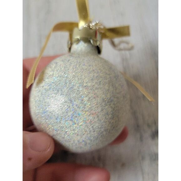 Mini 2000 glitter snowflake ball ornament Xmas decor - Picture 4 of 5